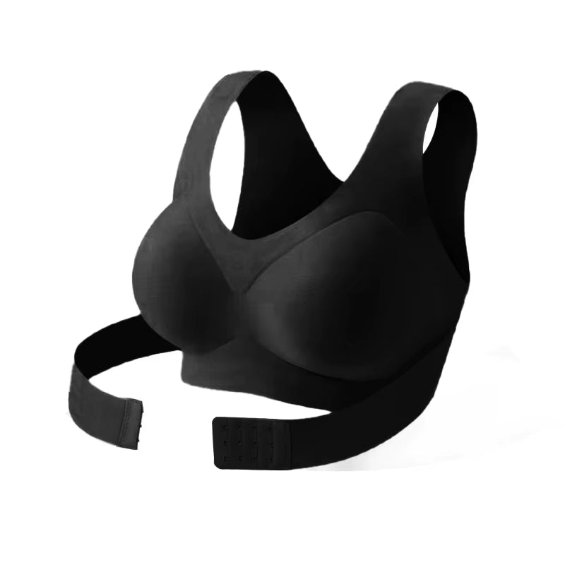 1/2PCS Women'S Posture Correction Bras Seamless Wireless Push up Bralette with Cross Back Support Female Lingerie
